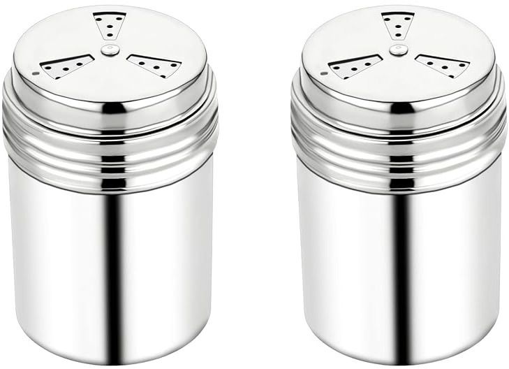 Multi Shaker/Pan Masala Dabbi Small Pack of 2 Sugar Sprinkler Shaker 0 gm