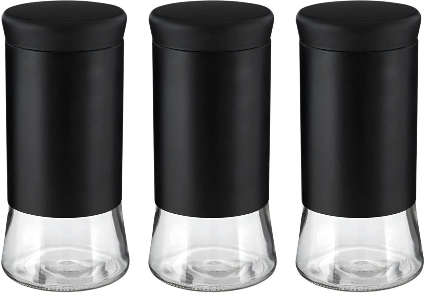 p-plus international Stainless Steel & Glass Spice Shakers, Salt & Pepper Dispensers for Kitchen Sugar Sprinkler Shaker 130 gm-picture-22