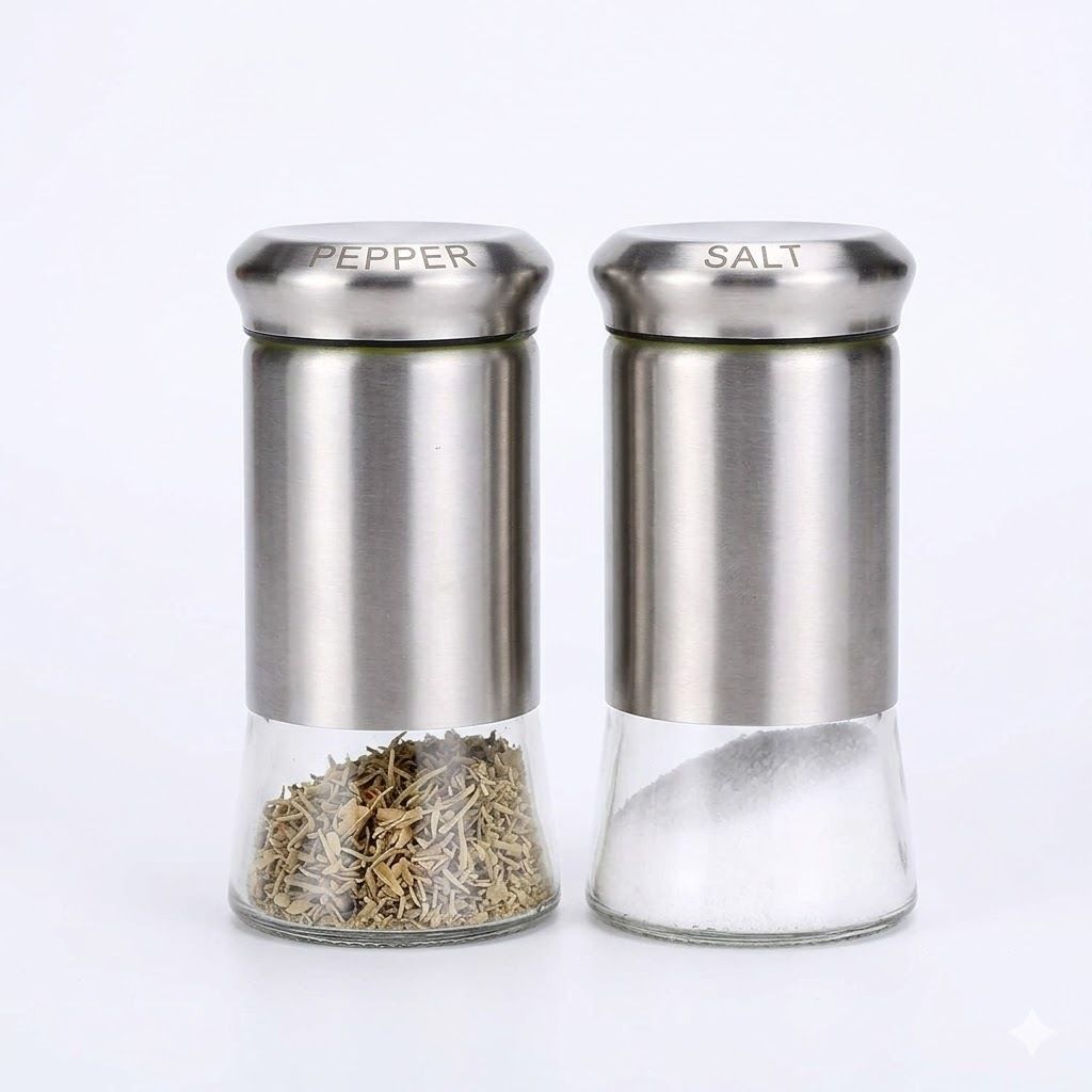 SHAKER_B SILVER Sugar Sprinkler Shaker 100 gm-image-15