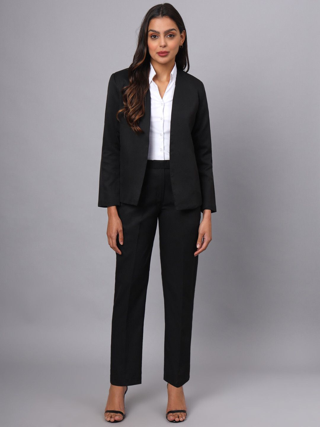 brinns Women Formal Suit Solid Suit-picture-33