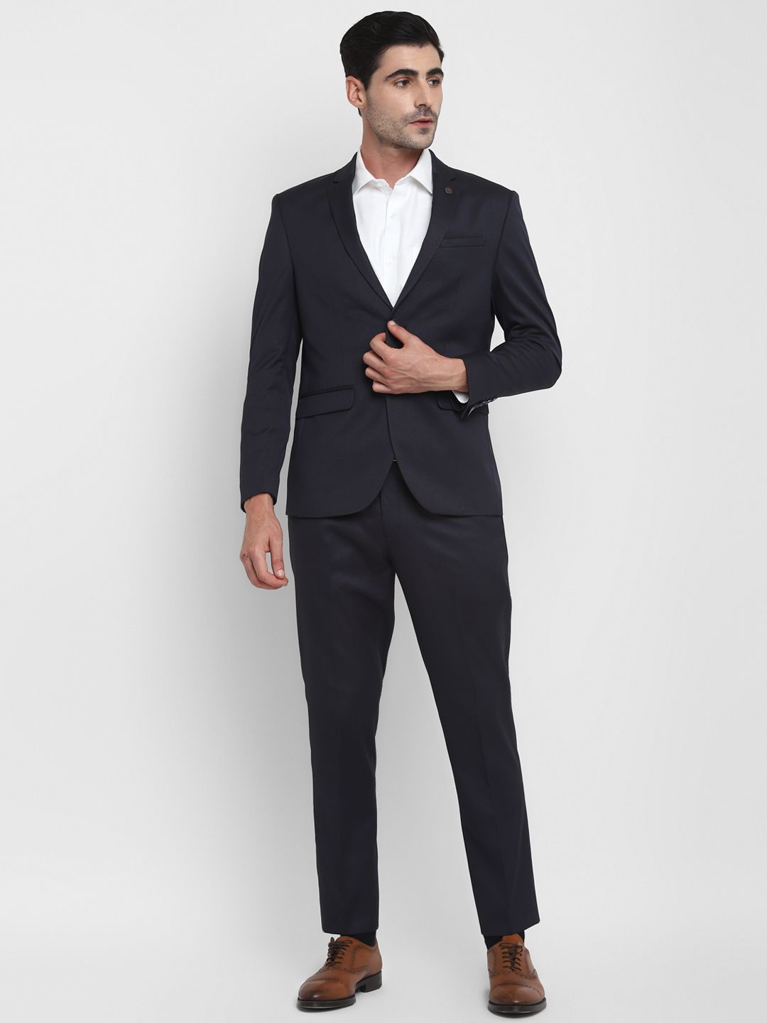 turtle Men 2 Piece Suit Self Design Suit-picture-35