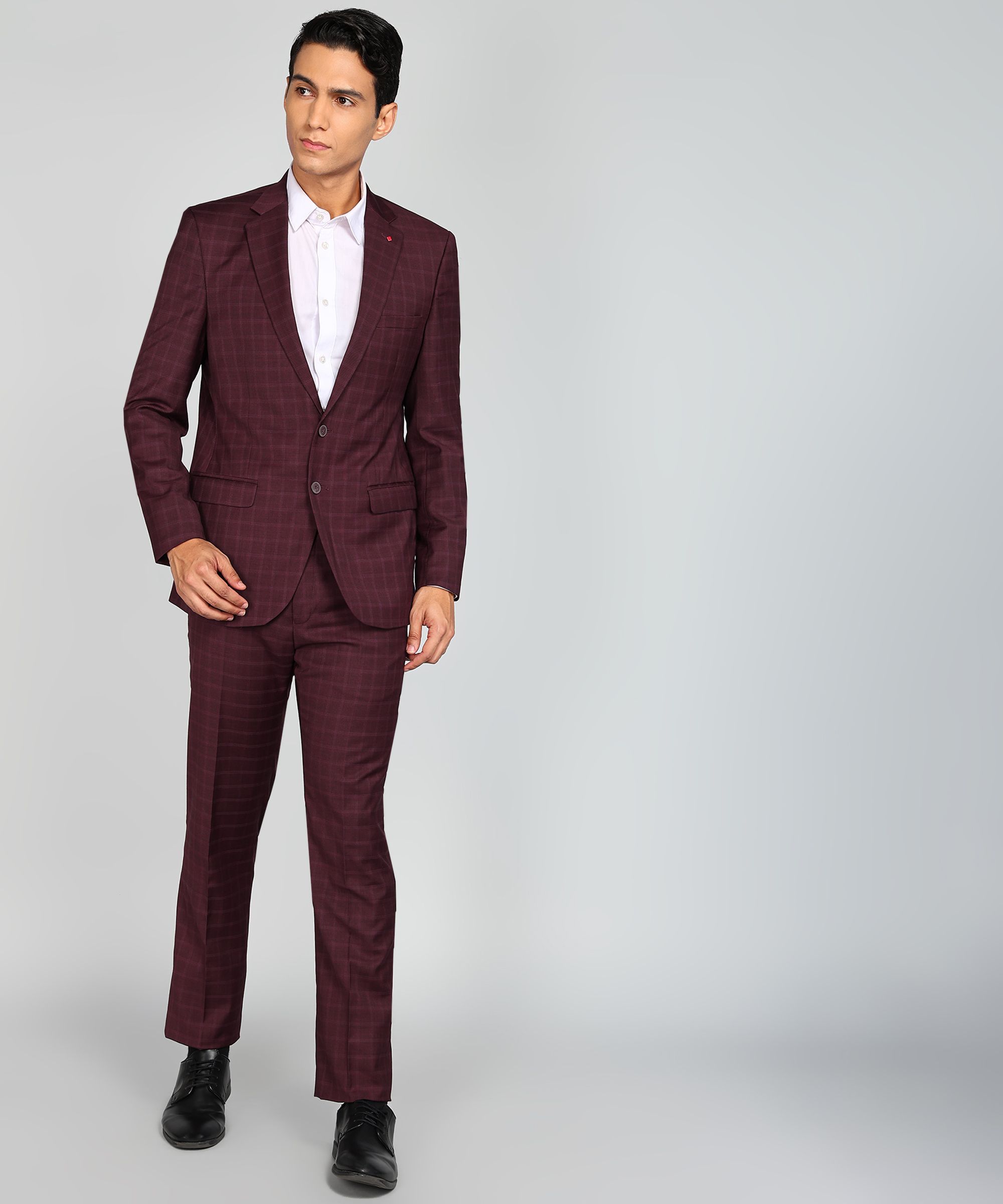 raymond Men 2 PC Suit Checkered Suit-picture-20