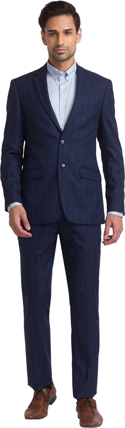 raymond Men Two PCs Suit Checkered Suit-picture-30