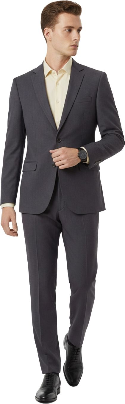 raymond Men 2 PC Suit Solid Suit-picture-17