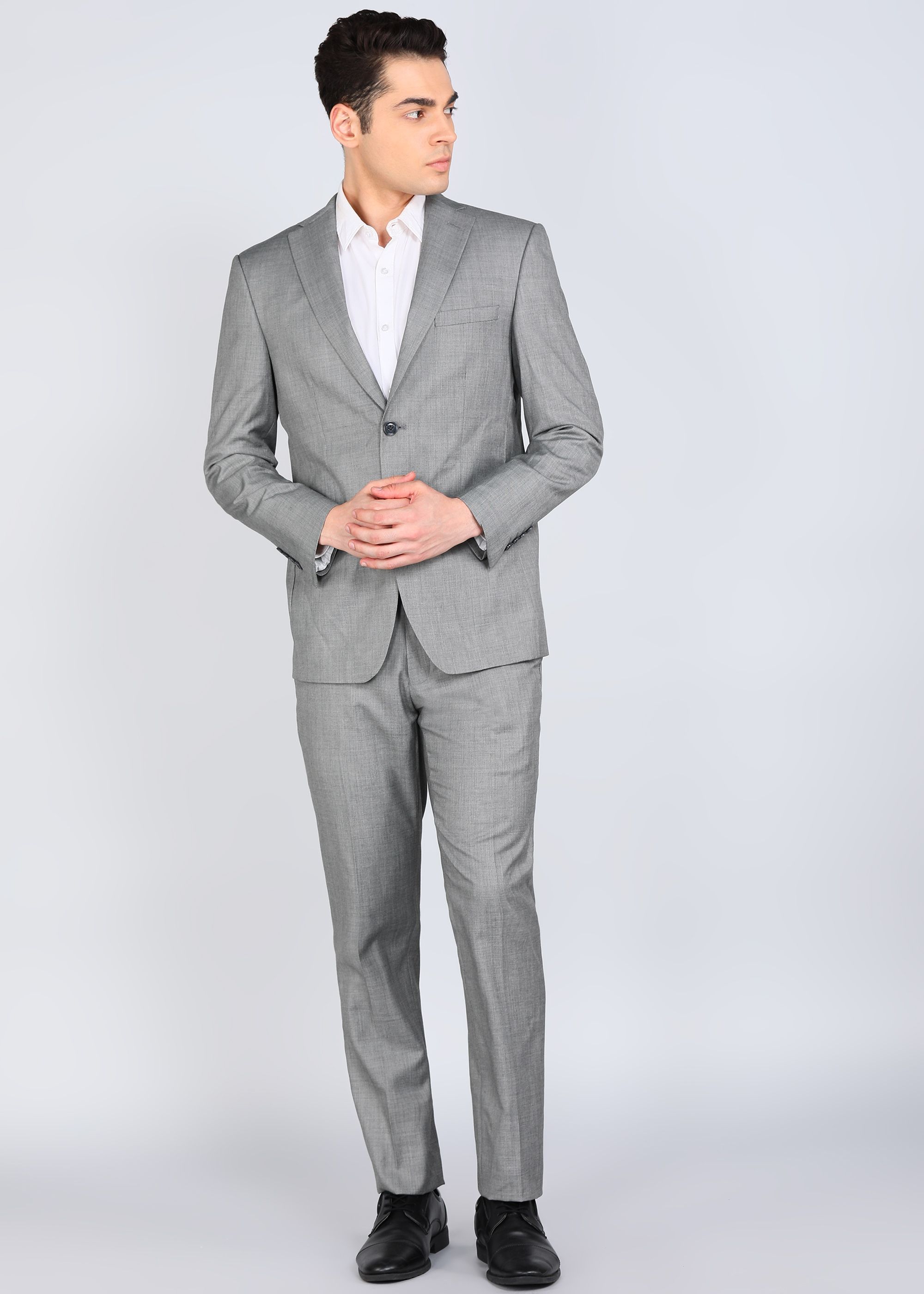 Men Suit Solid Suit-image-44