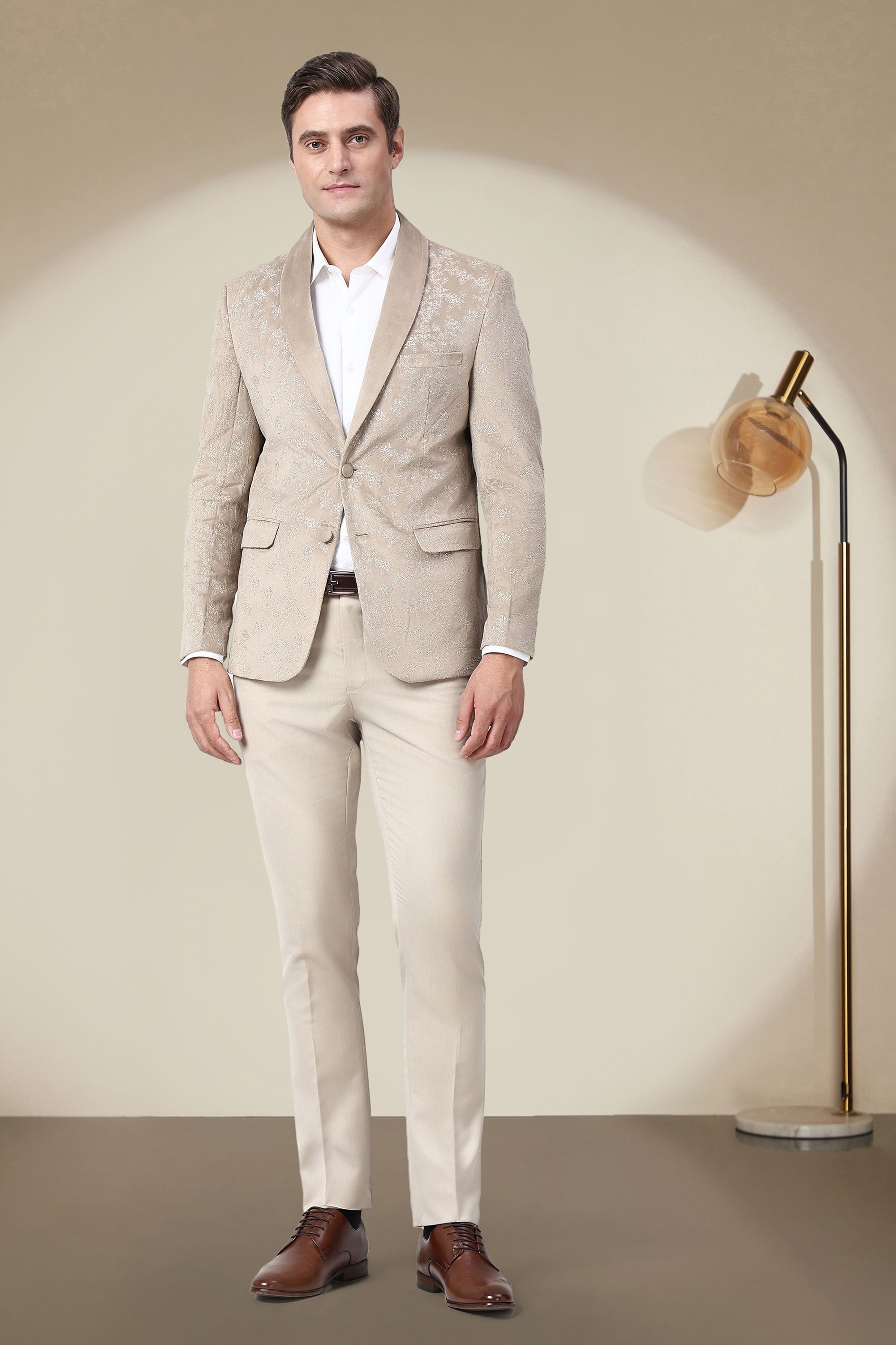 peter engalnd Men Tuxedo Style Embroidered Suit-picture-33