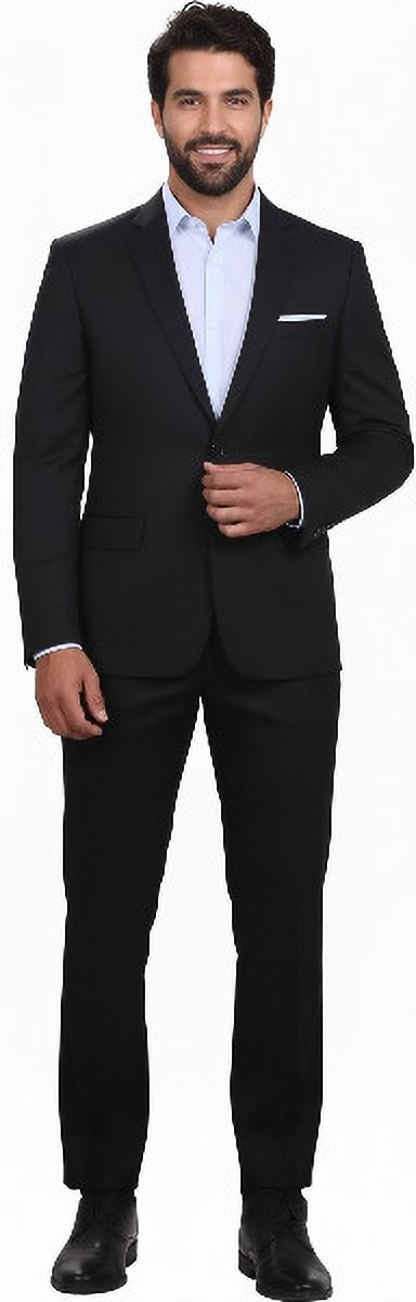 fijuca fashion Men Coat and Pant Solid Suit-picture-12