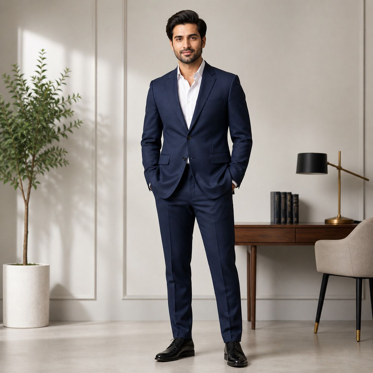 denigma Men Suit Solid Suit-picture-11