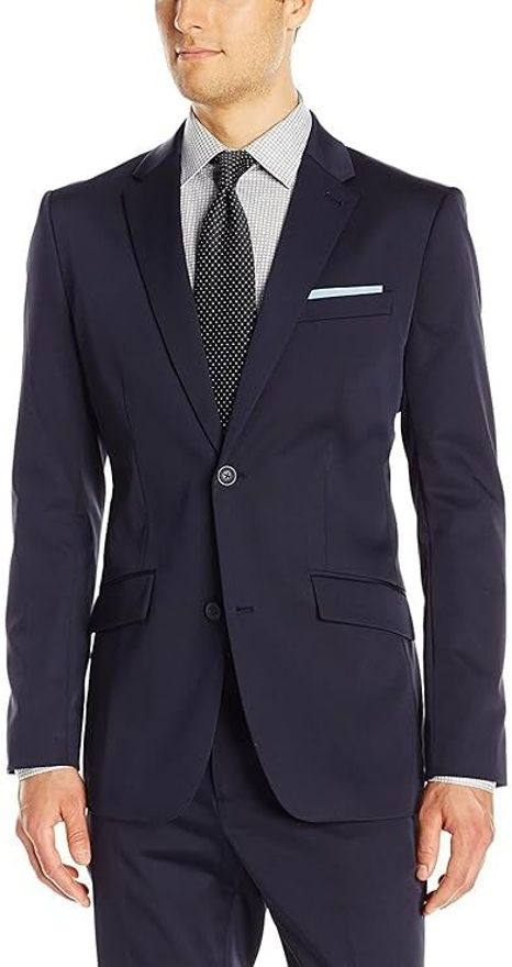 risani Men Single Breasted Solid Suit-picture-20