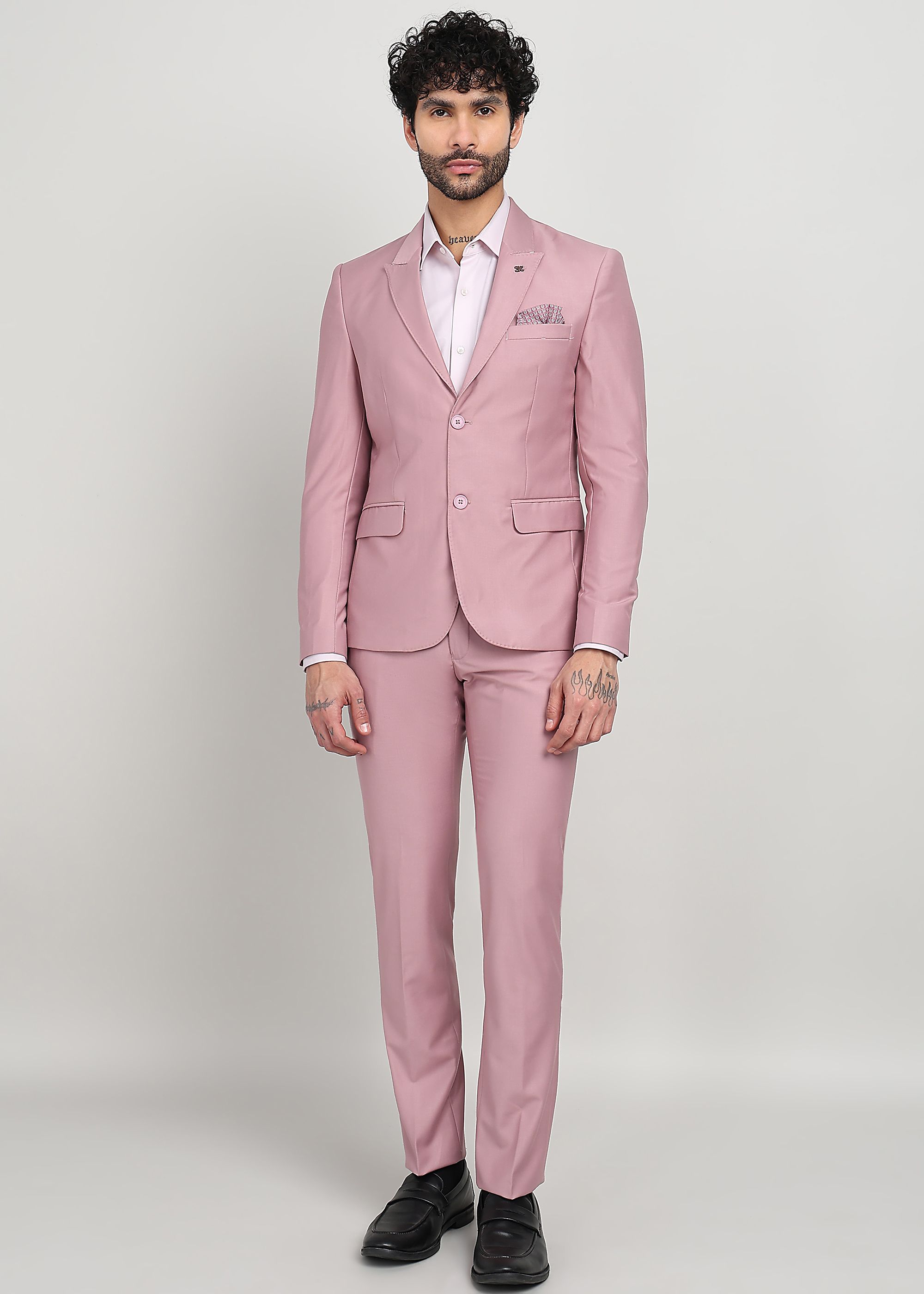 killer Men 2 Piece Suit Solid Suit-picture-44