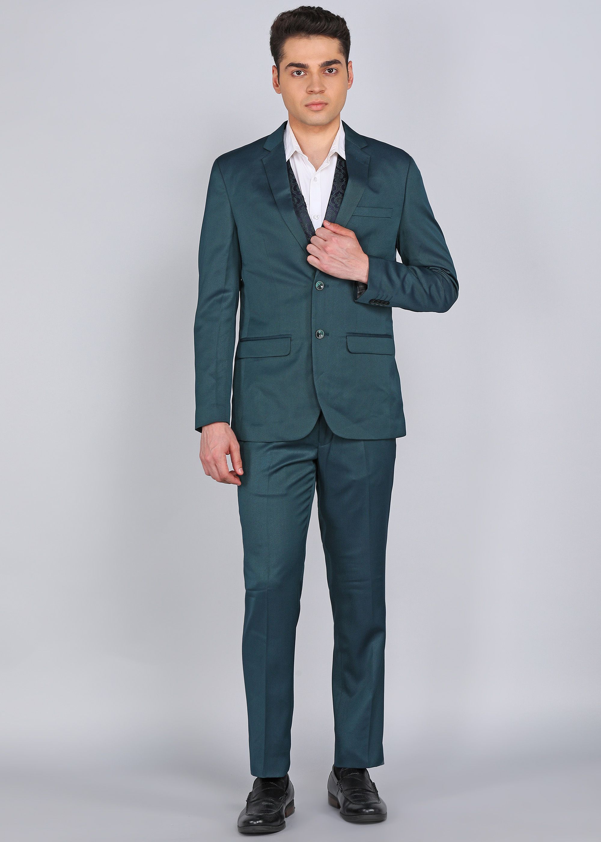 park avenue Men Suit Self Design Suit-picture-42