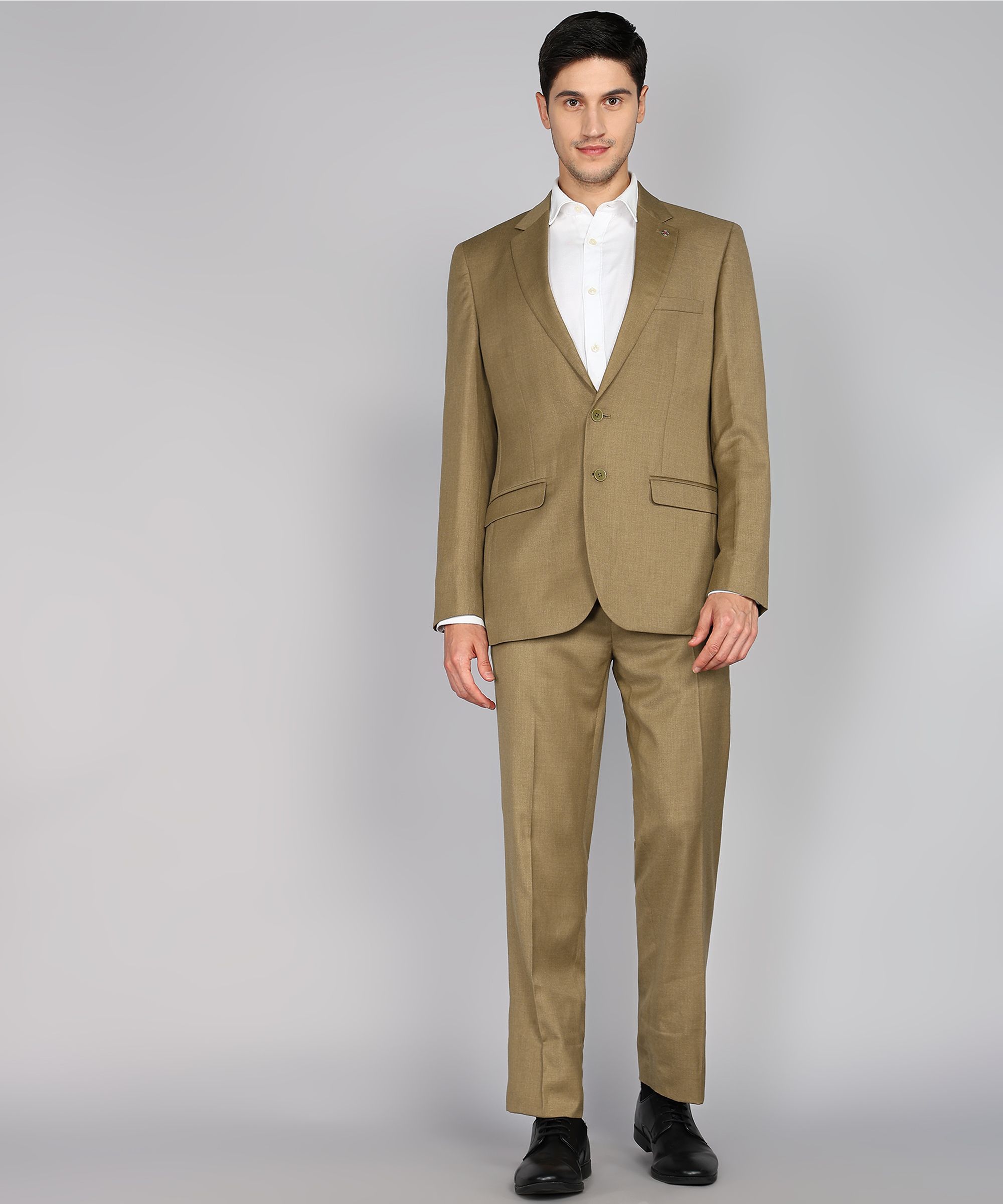 raymond Men 2 PC Suit Solid Suit-picture-20