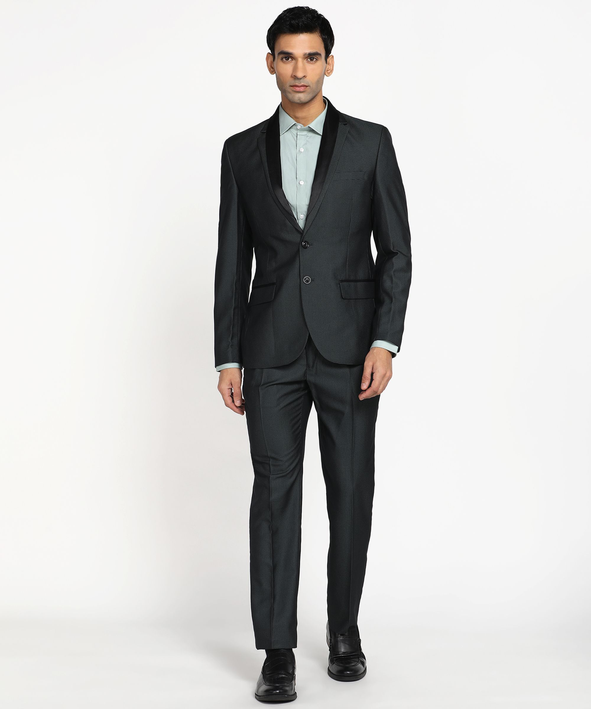 parx Men 2 PC Suit Solid Suit-picture-15