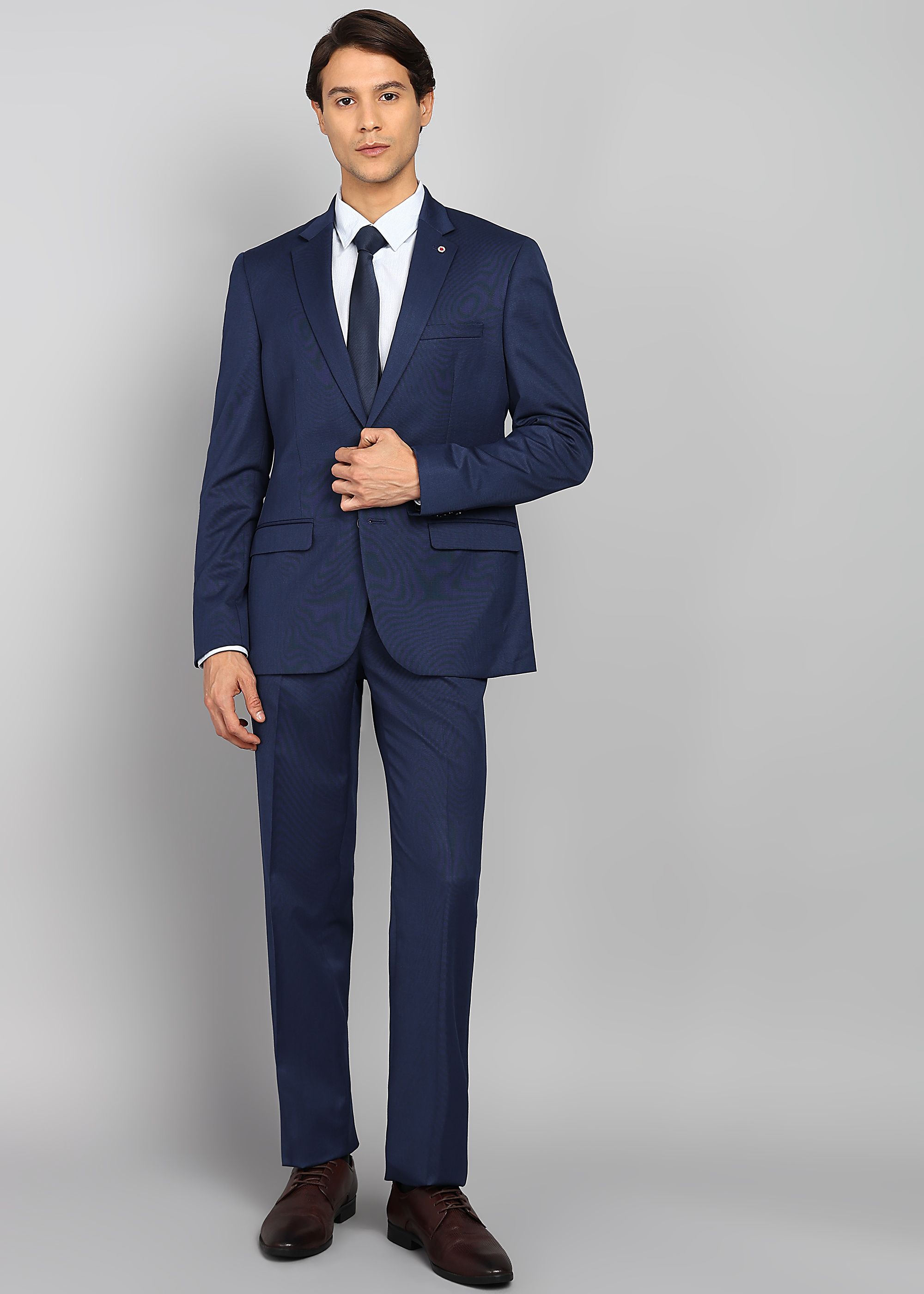 raymond Men 2 Piece Suit Solid Suit-picture-26