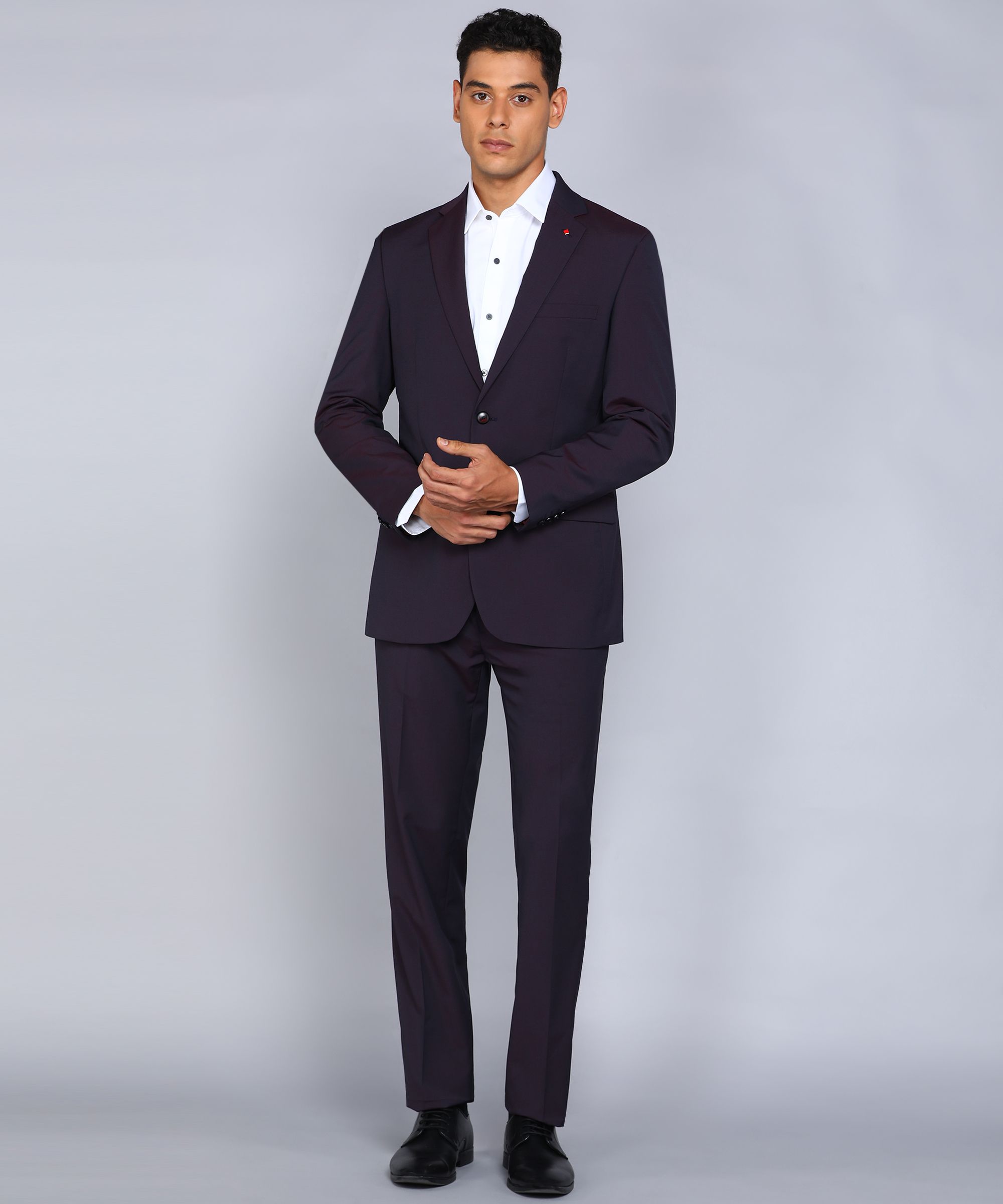 raymond Men 2 PC Suit Solid Suit-picture-14