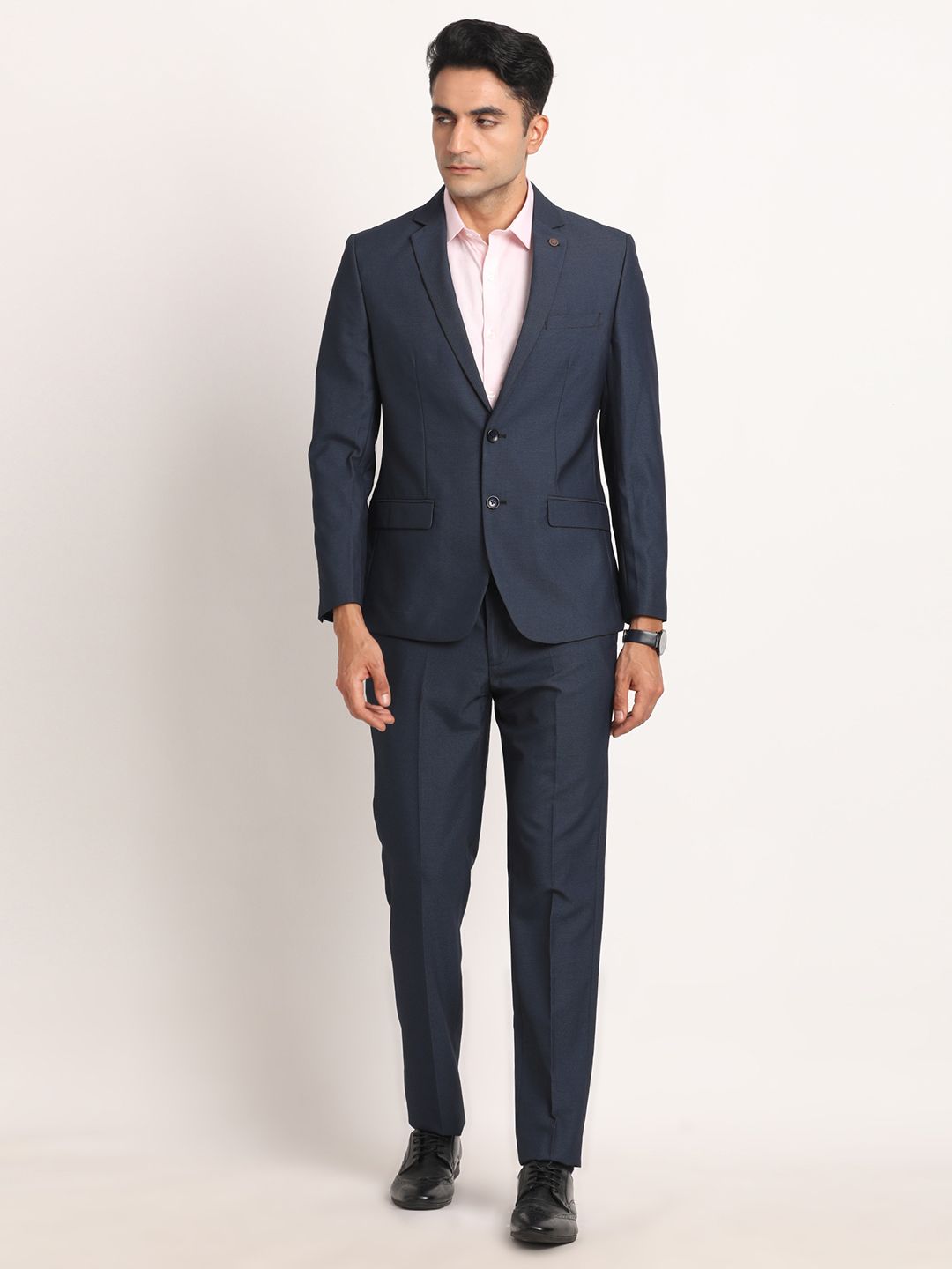 turtle Men 2 Piece Suit Self Design Suit-picture-35