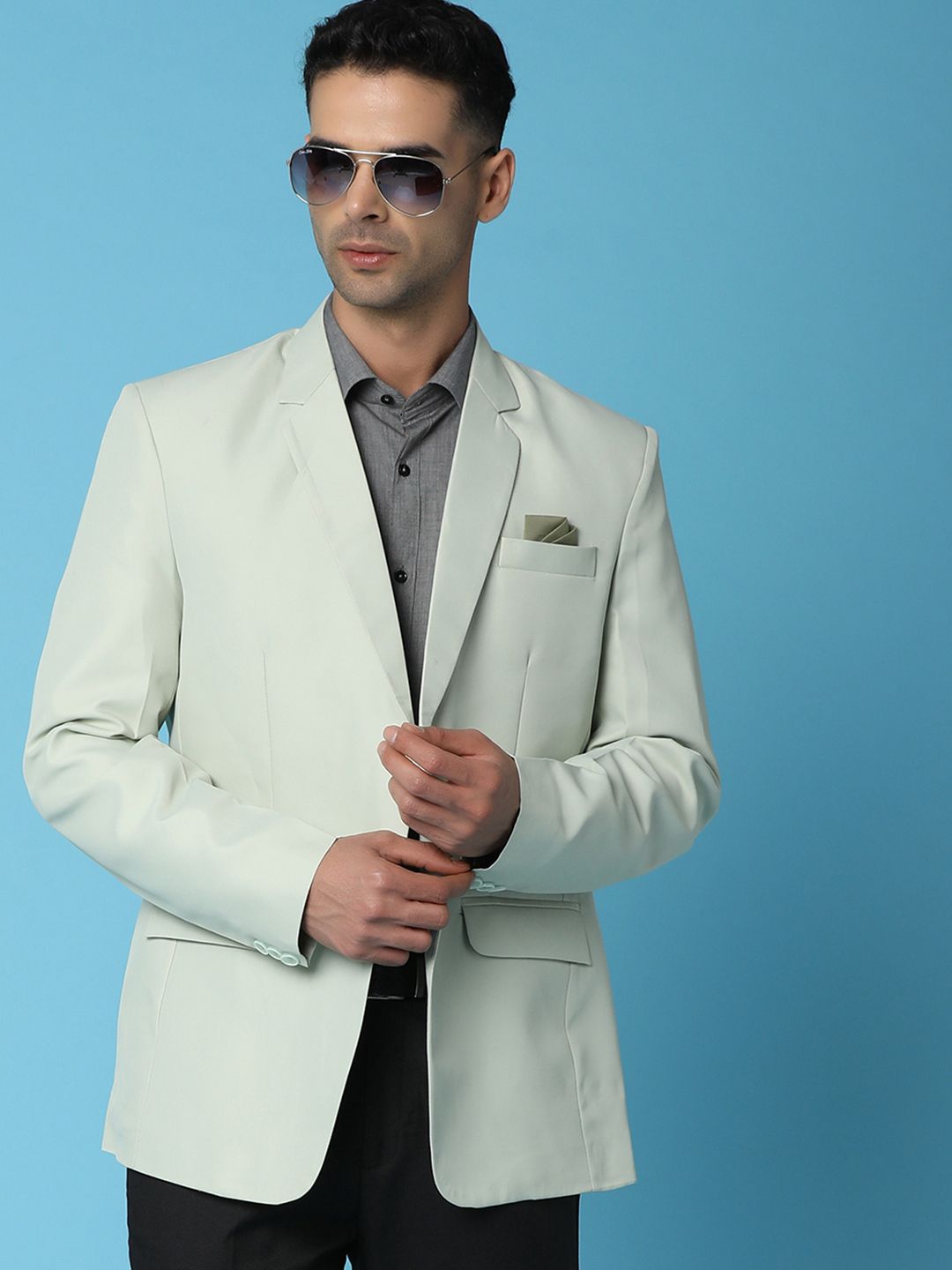 v-mart Men Blazer Solid Suit-picture-14