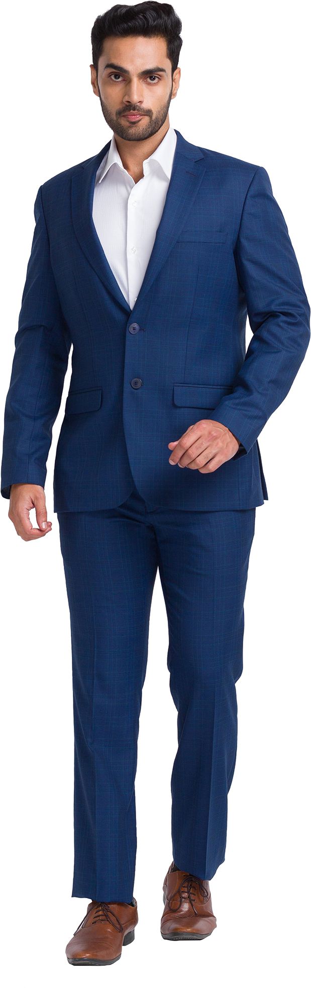 raymond Men 2 PC Suit Checkered Suit-picture-18