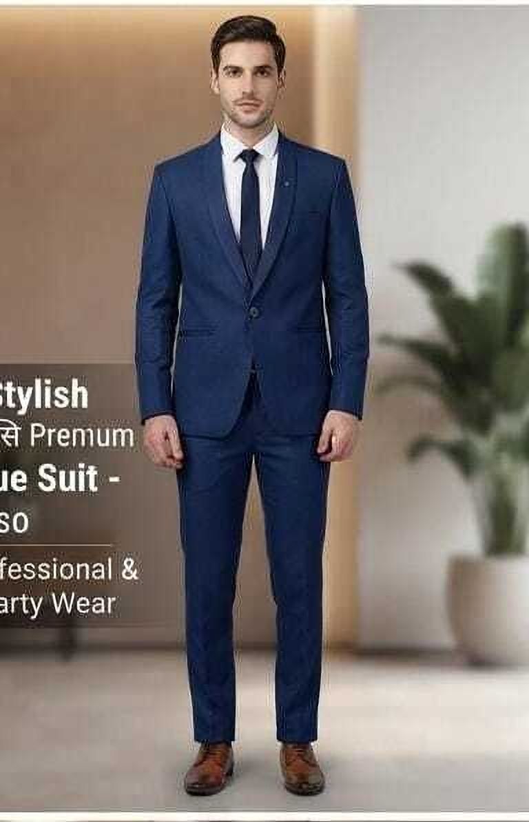 anju clothes Men Suit Set Solid Suit-picture-41