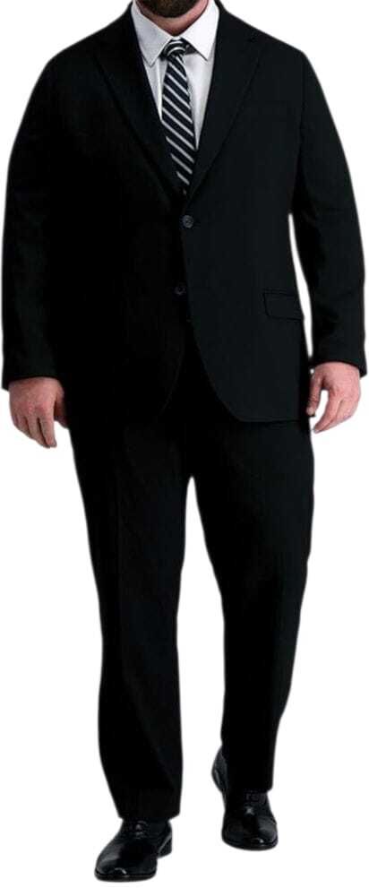 ifox lifestyle Men Plus/Big/Tall Size Two Piece formal/Party/Wedding/Marriage Solid Suit-picture-15