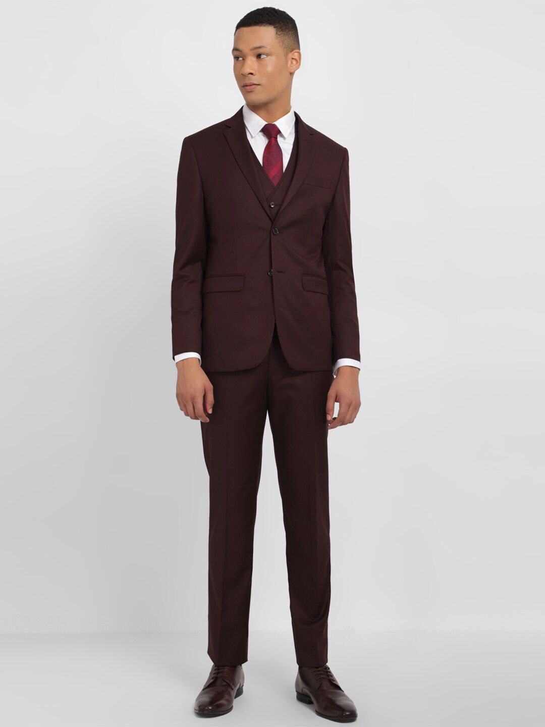 allen solly Men Regular Solid Suit-picture-16