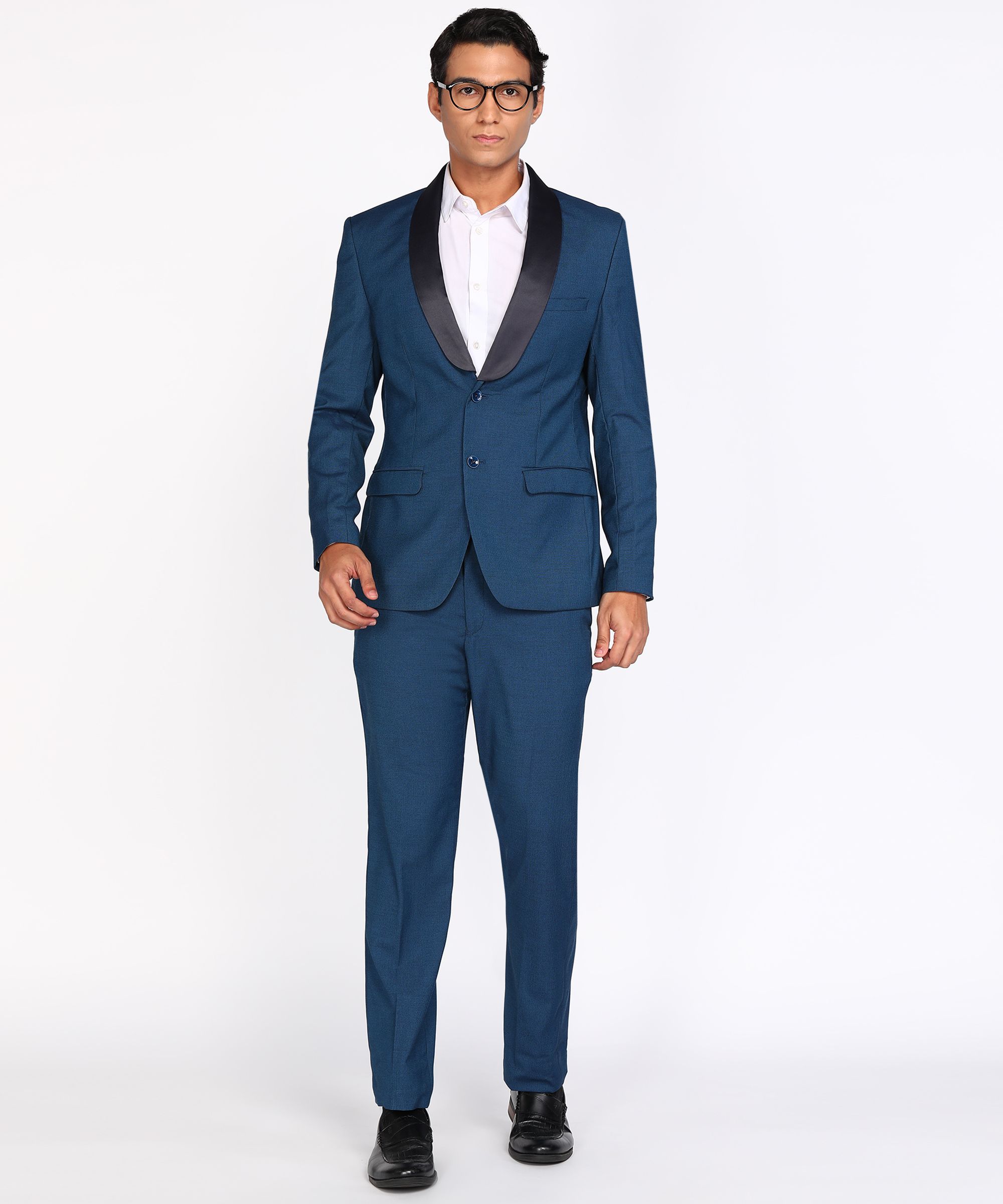 park avenue Men 2 PC Suit Solid Suit-picture-25