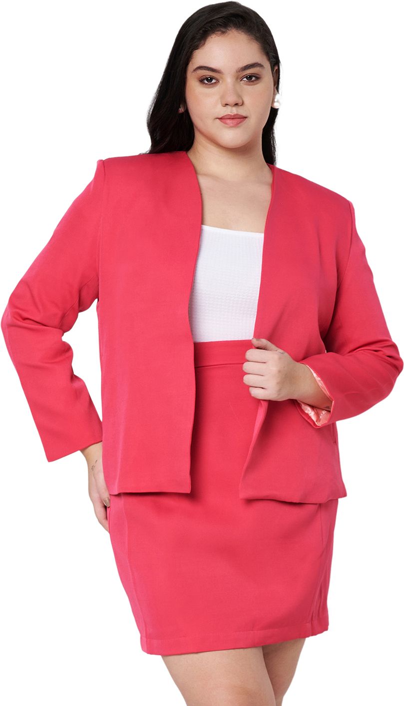 Women Suit Solid Suit-image-23