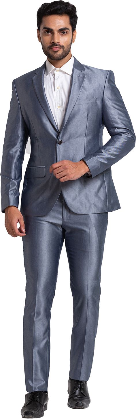 Men Suit Solid Suit
