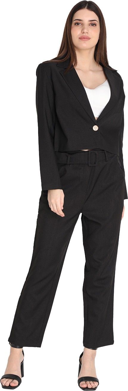 Women Suits Solid Suit