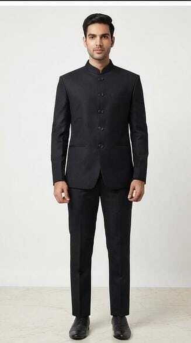 anju clothes Men Suit Set Solid Suit-picture-10