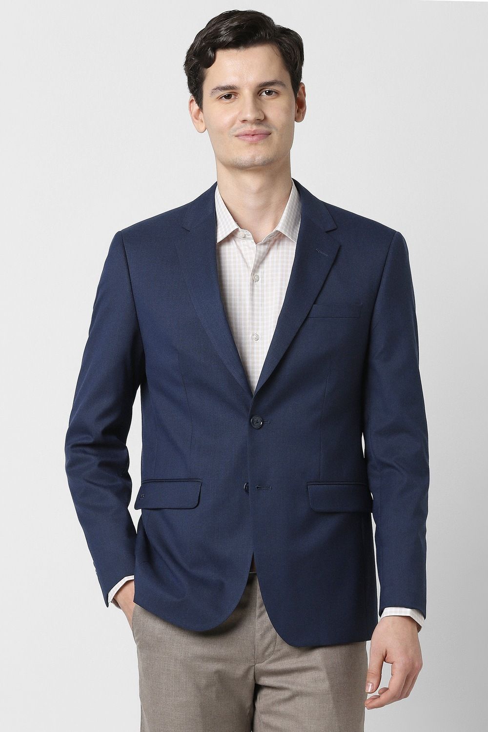 peter england Men Suit Solid Suit-picture-13