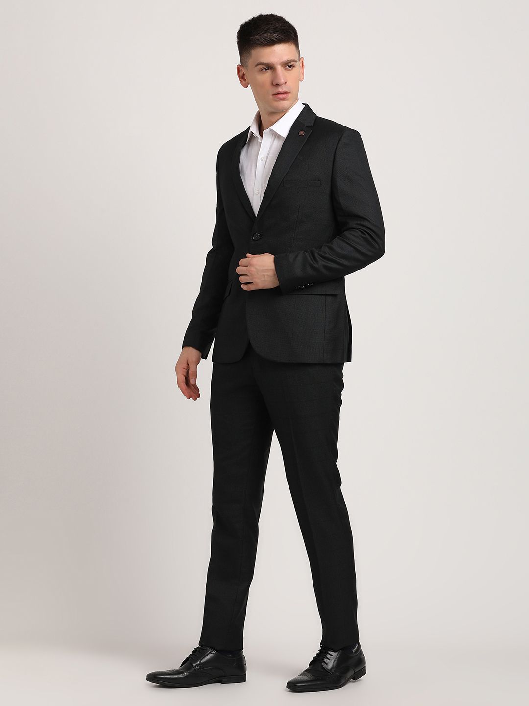 turtle Men 2 Piece Suit Solid Suit-picture-35