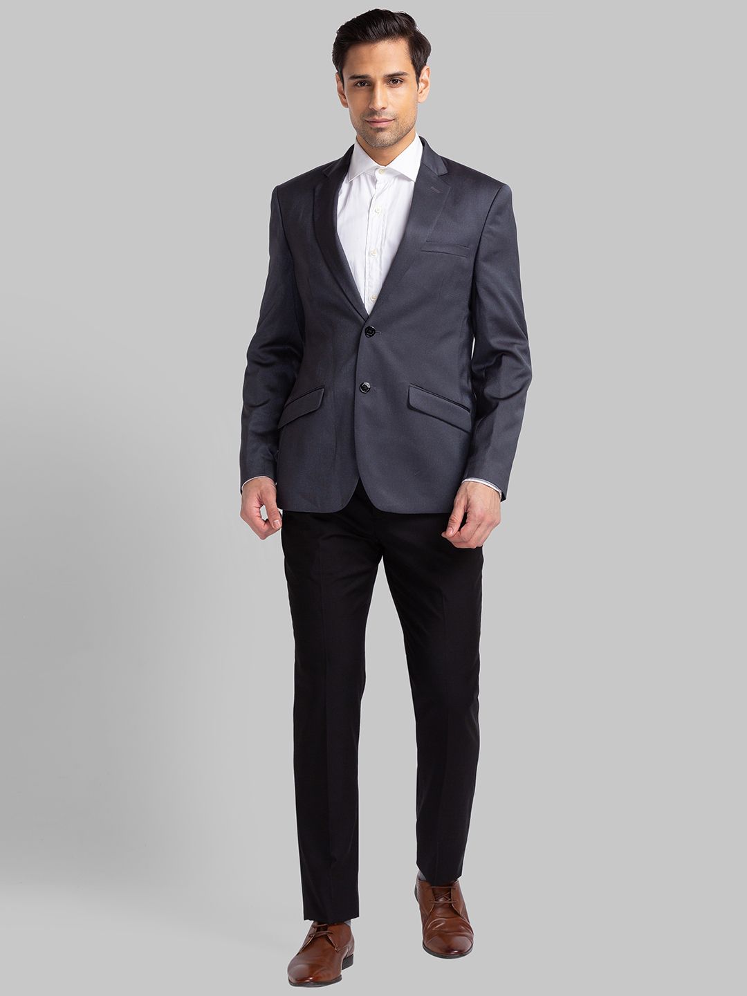 park avenue Men 2 PC Suit Self Design Suit-picture-30