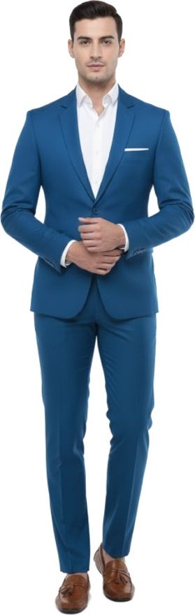 Men Blazer And Trouser Solid Suit
