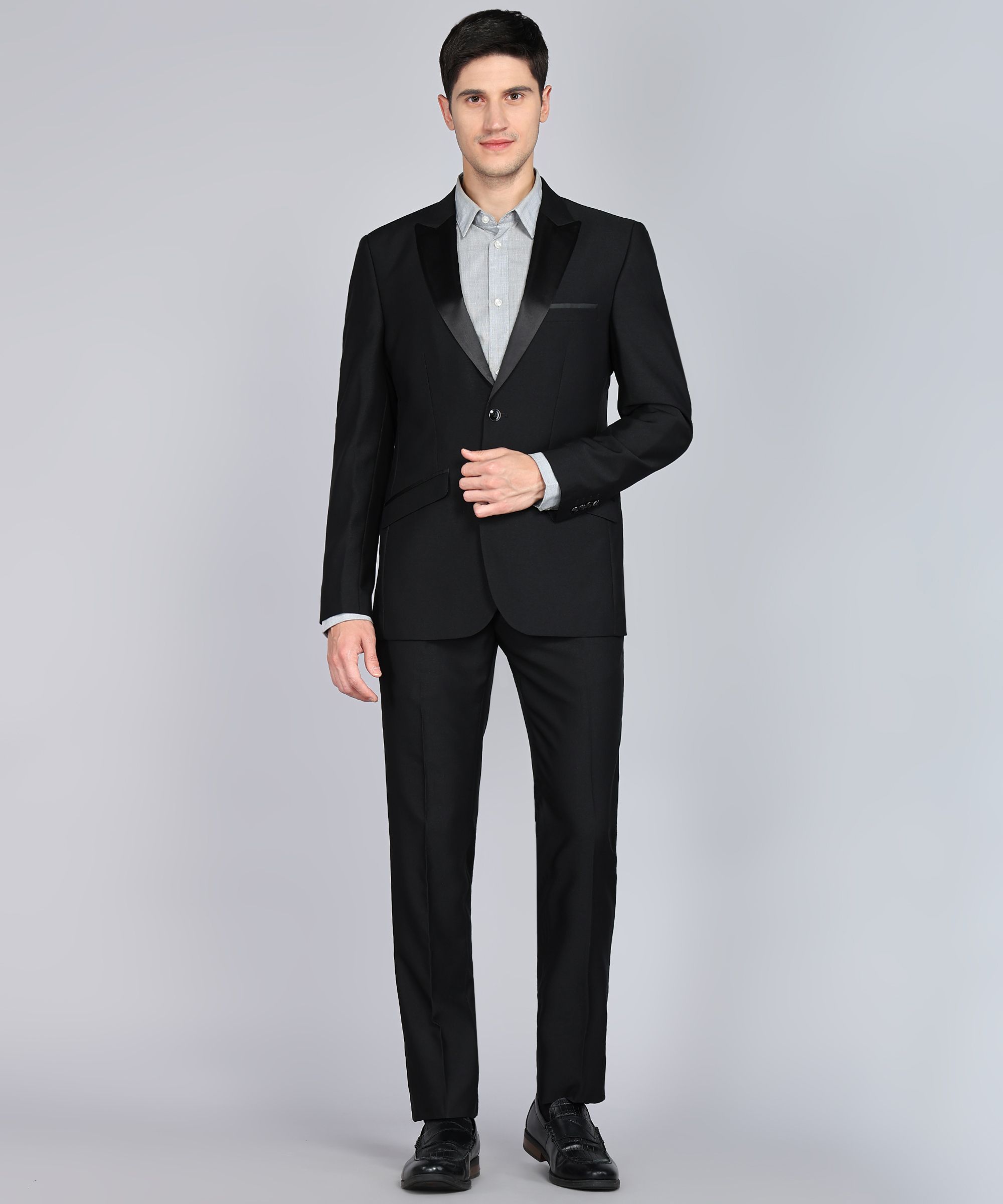 raymond Men 2 PC Suit Solid Suit-picture-22