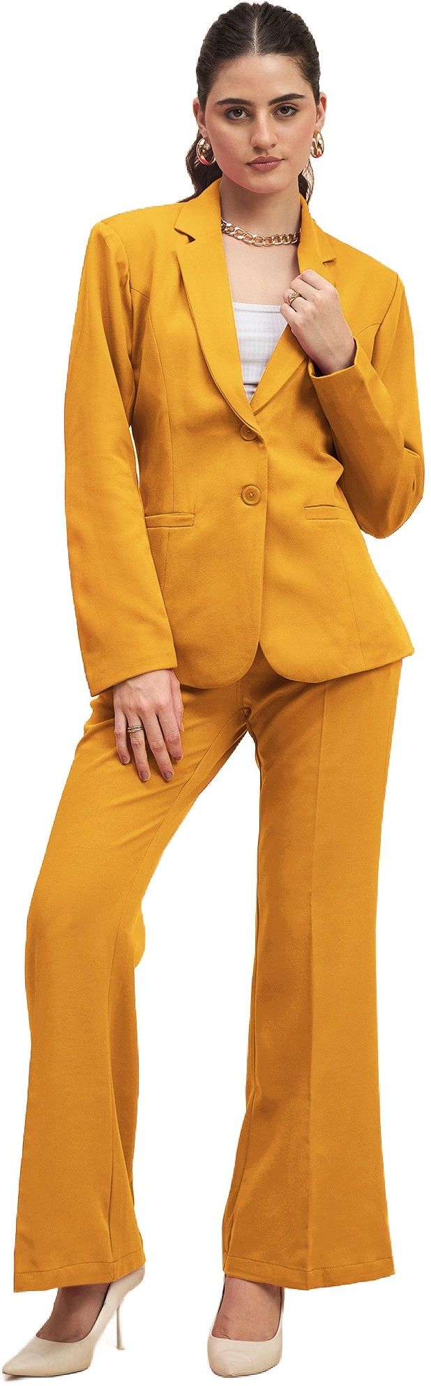 brinns Women Formal Suit Solid Suit-picture-31