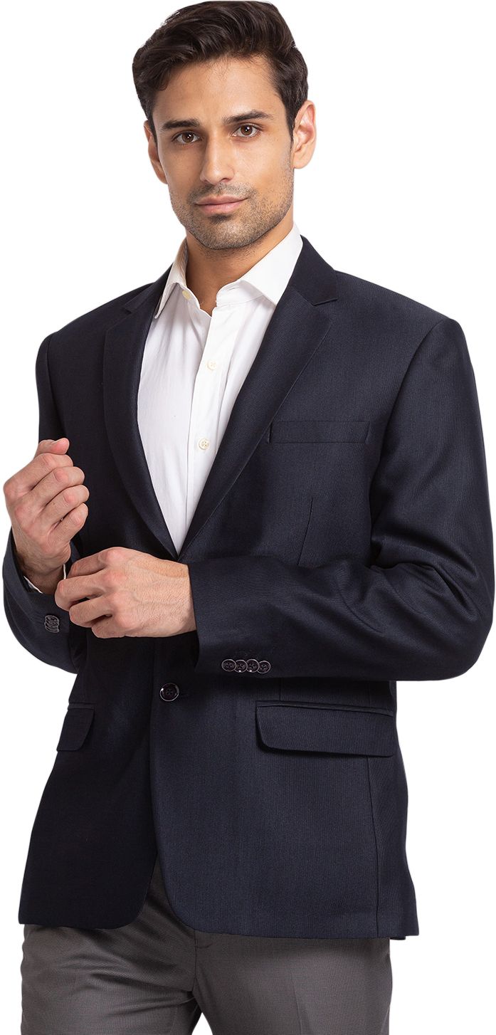 park avenue Men 2 PC Suit Self Design Suit-picture-20