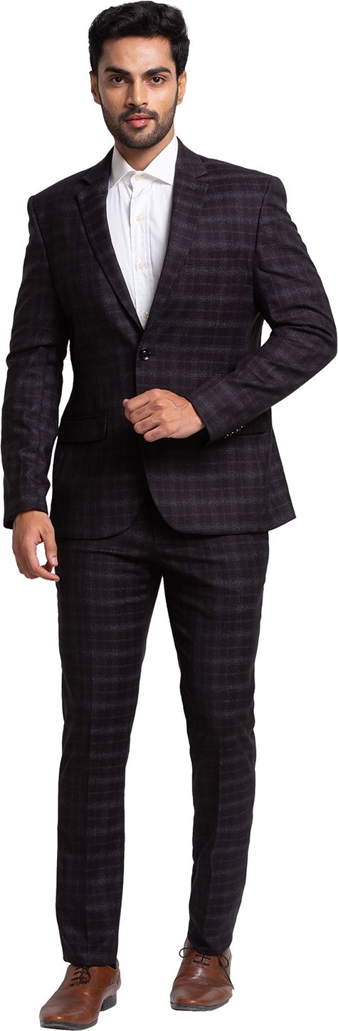Men Suit Checkered Suit