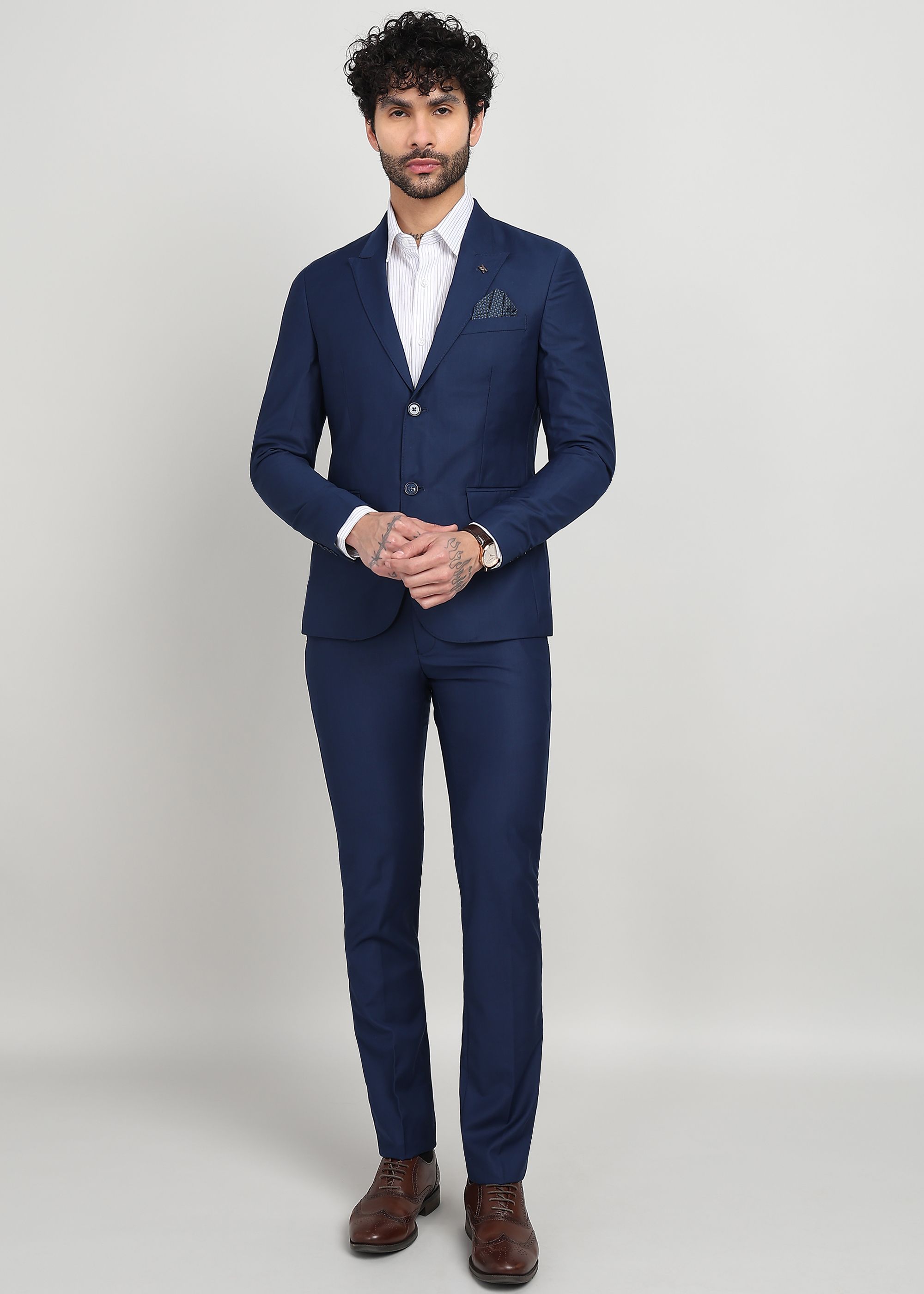 killer Men 2 Piece Suit Solid Suit-picture-35