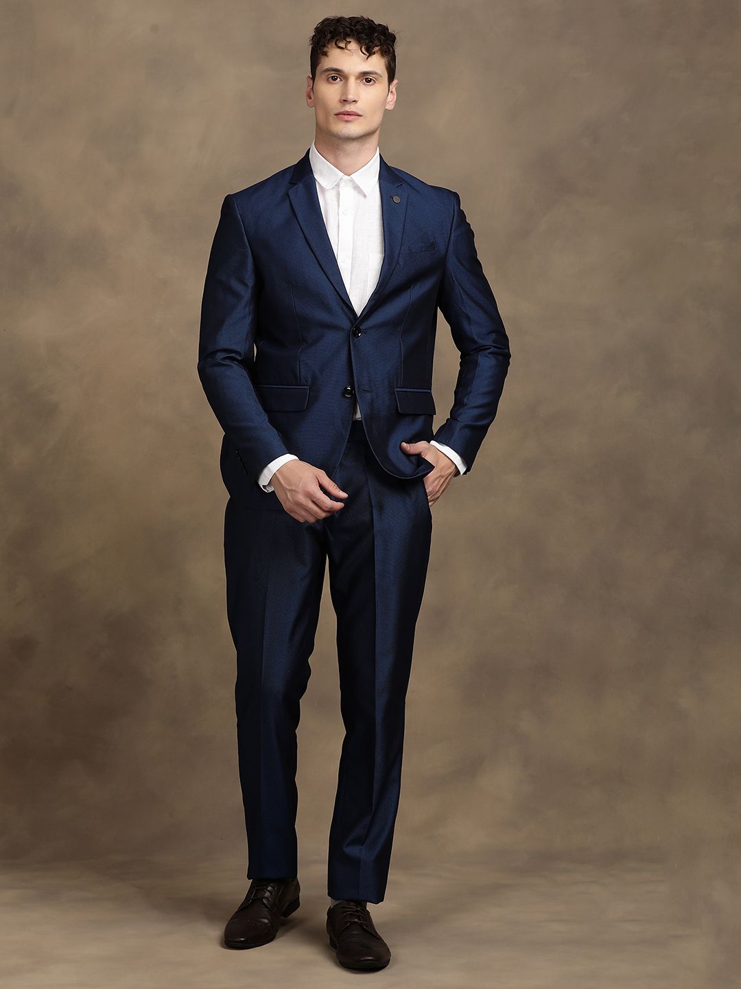 turtle Men 2 Piece Suit Self Design Suit-picture-24