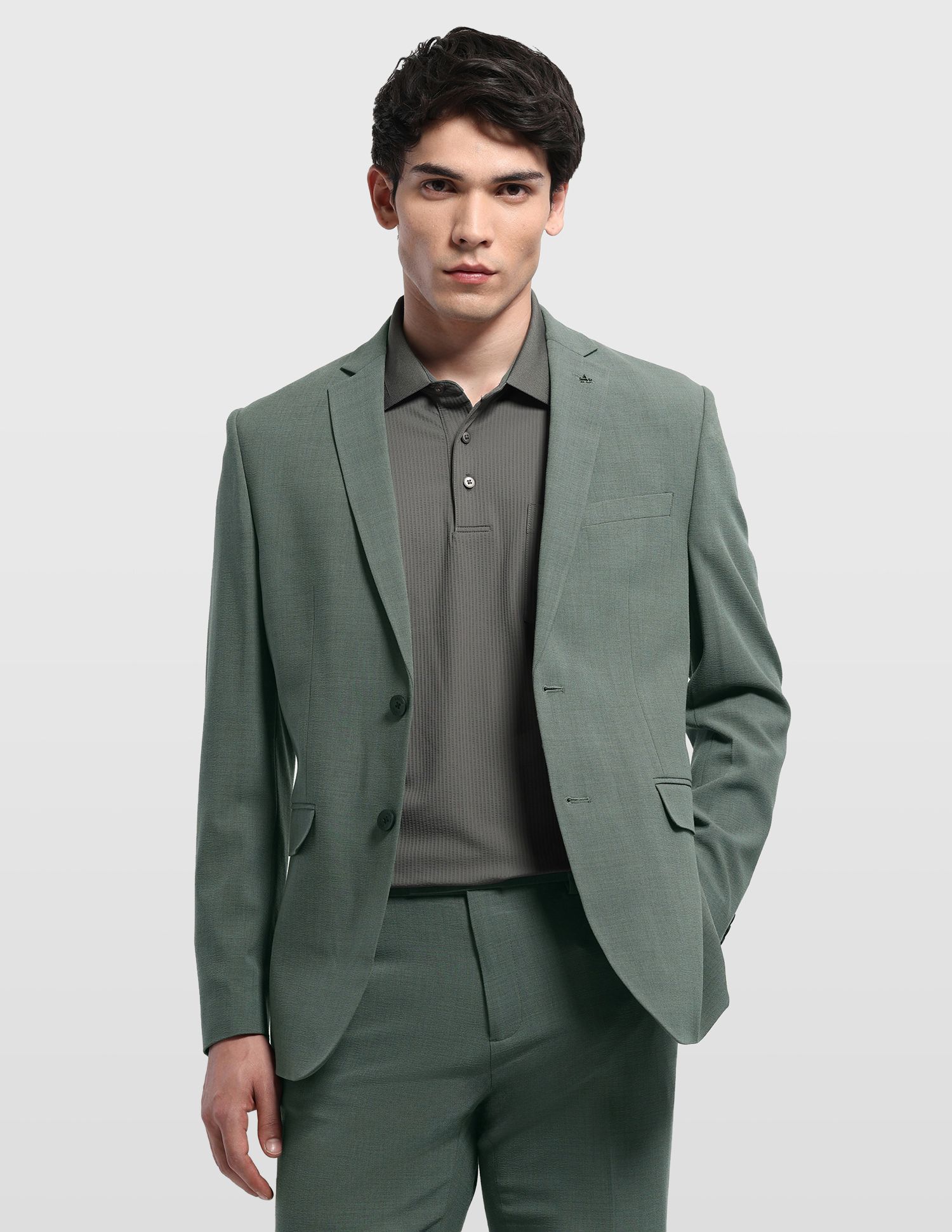 arrow Men Two Piece Self Design Suit-picture-32
