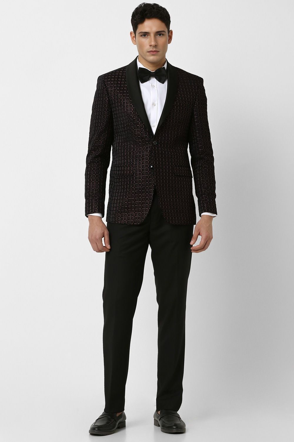 peter england Men Suit Embroidered Suit-picture-43
