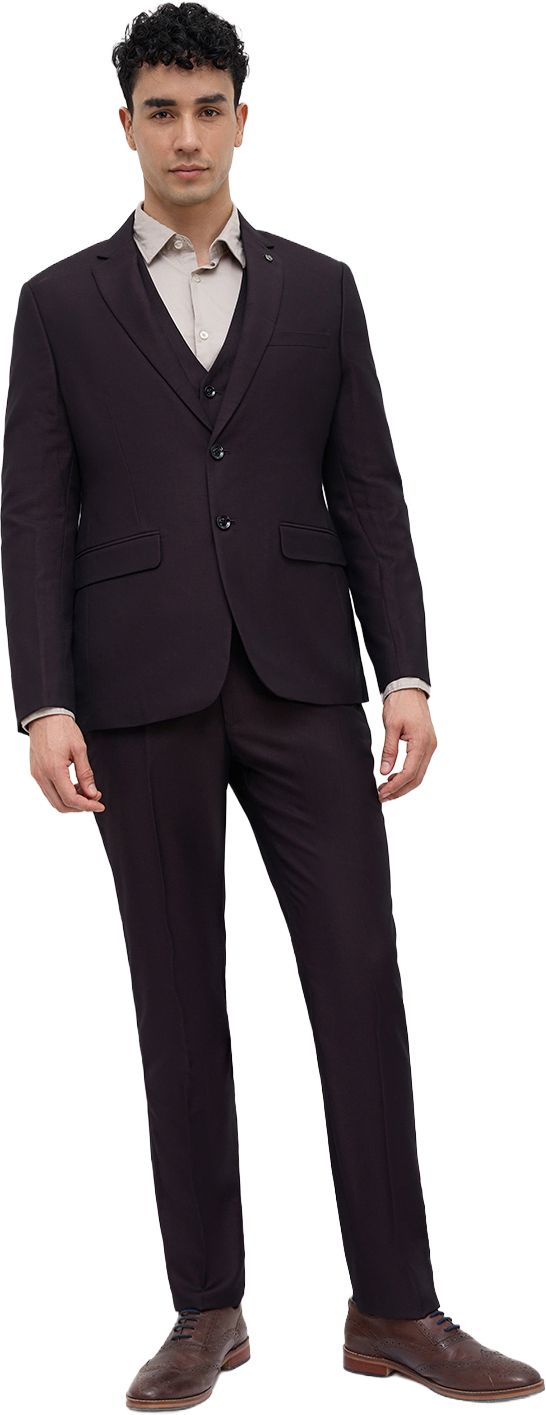 parx Men 3 Pc Suit Solid Suit-picture-13