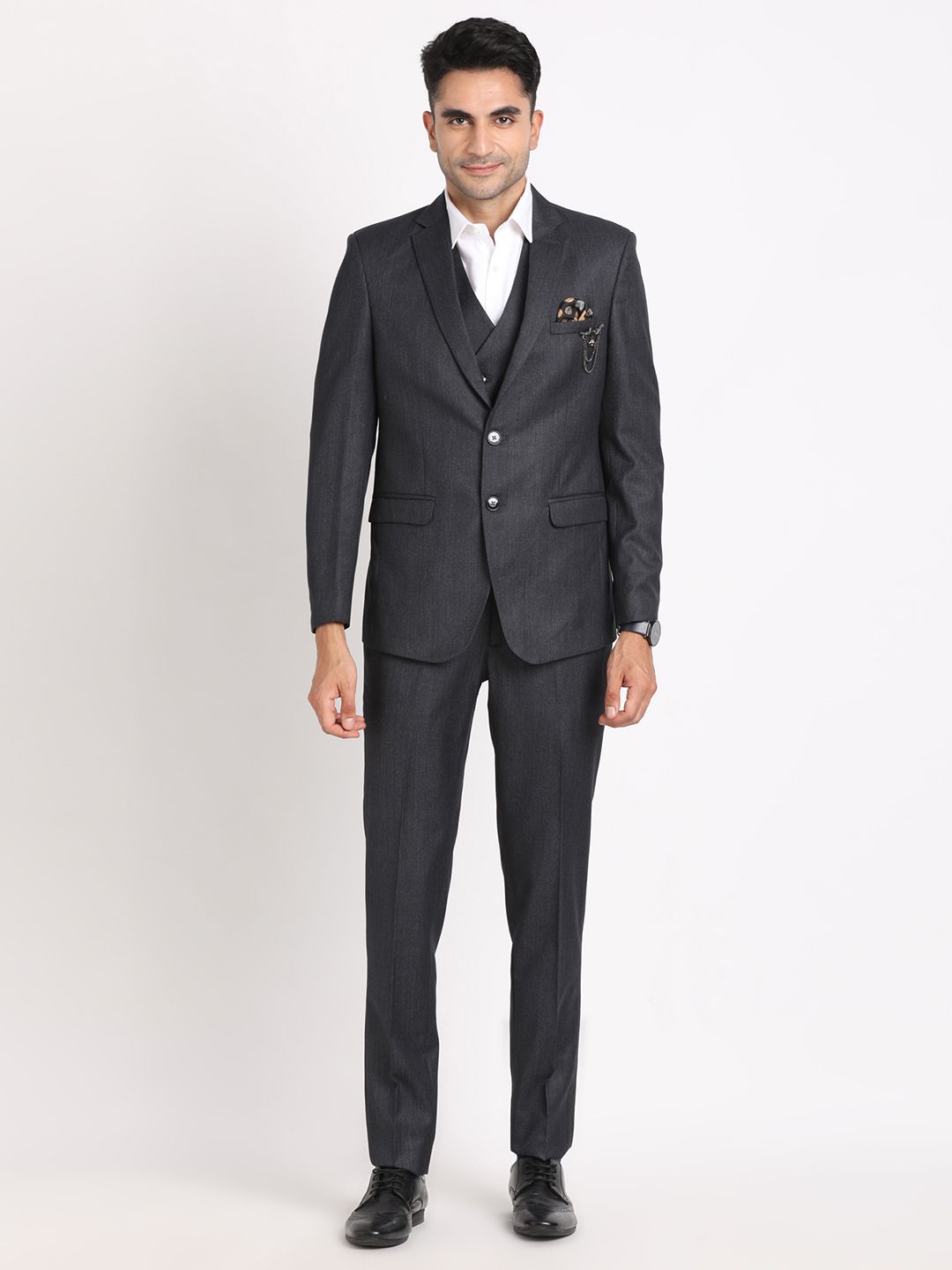 turtle Men 3 Piece Solid Suit-picture-17
