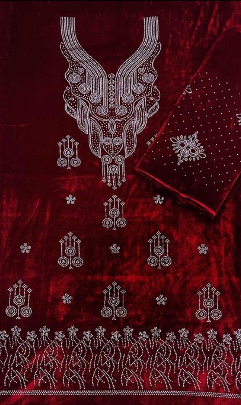 Women unstiched suit Solid Suit