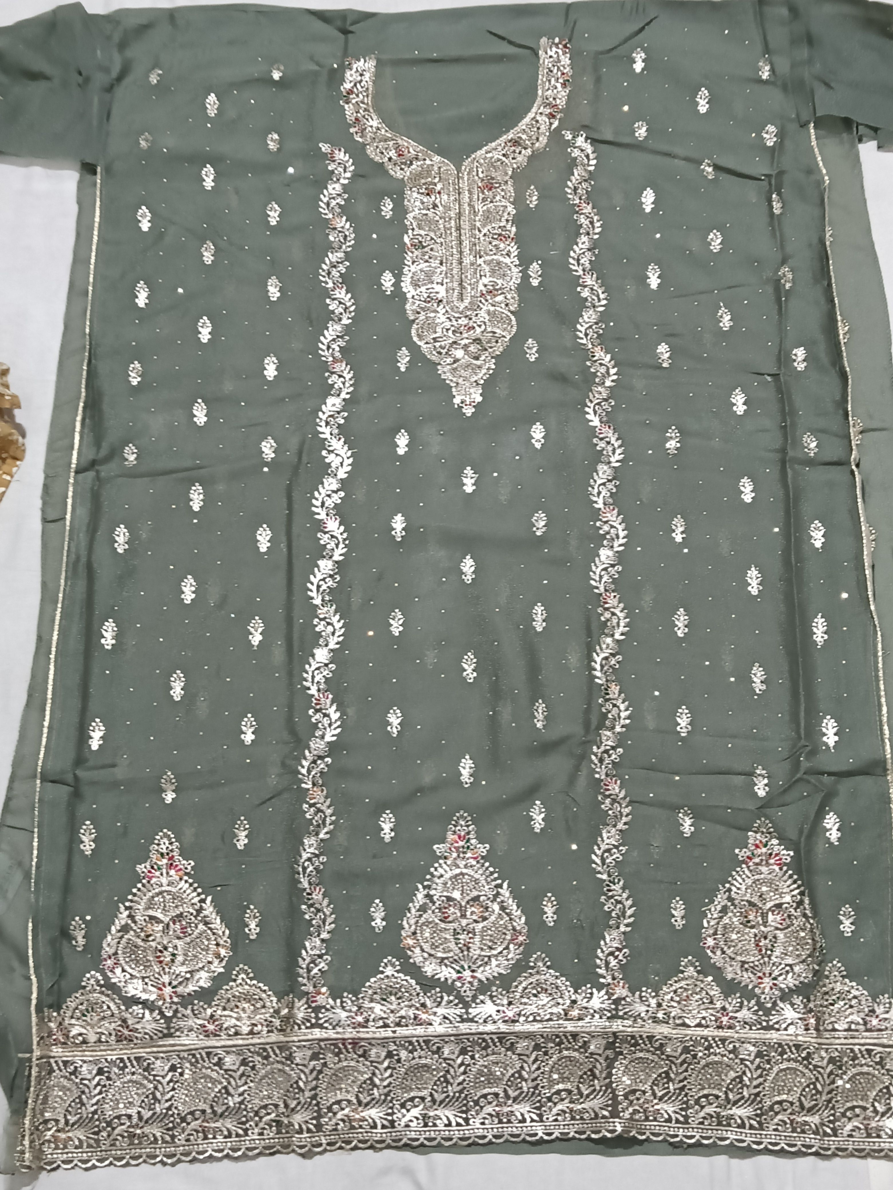 sundari Women Pakistani suit Embroidered Suit-picture-27