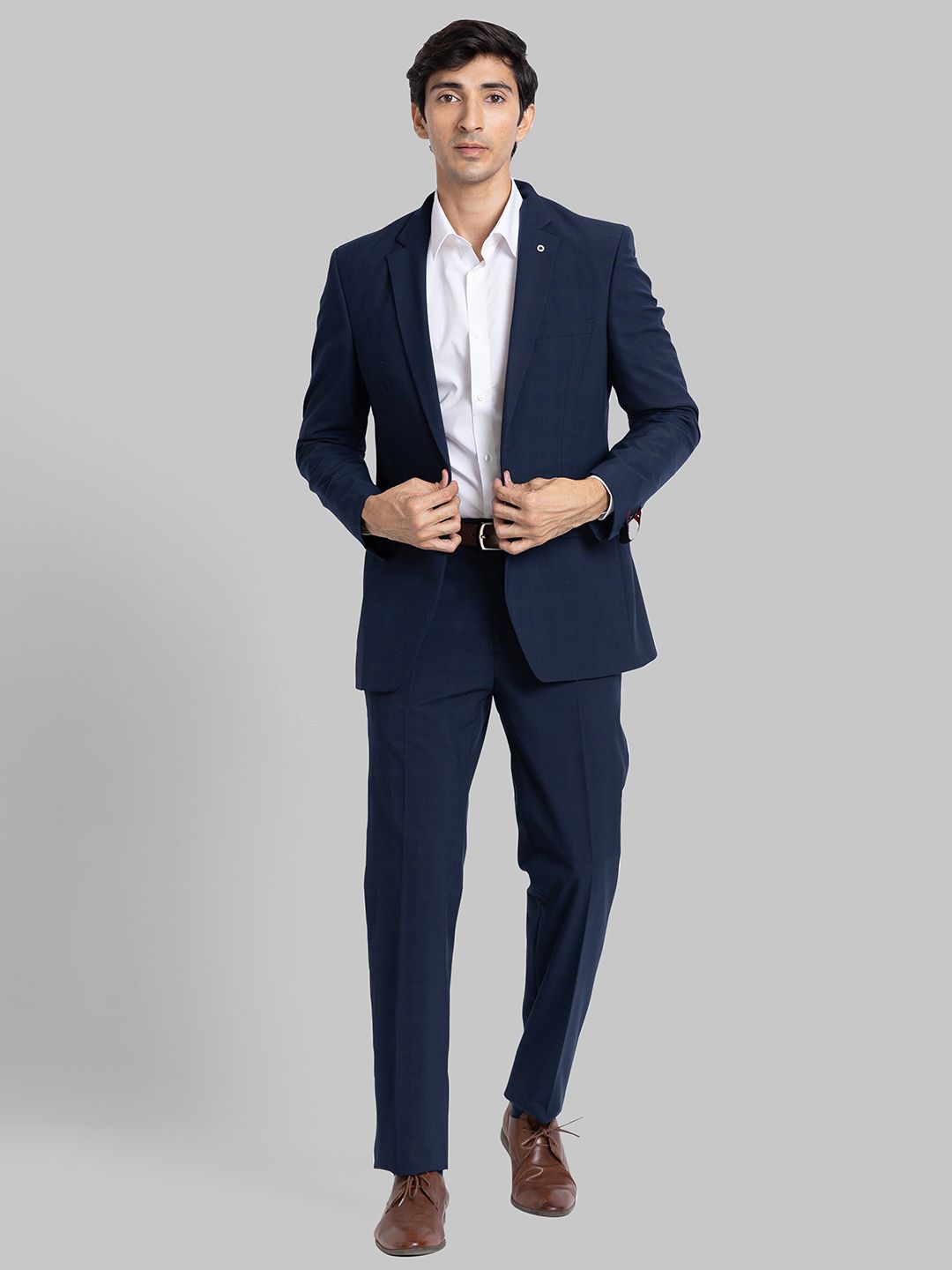 raymond Men 2 PC Suit Checkered Suit-picture-22