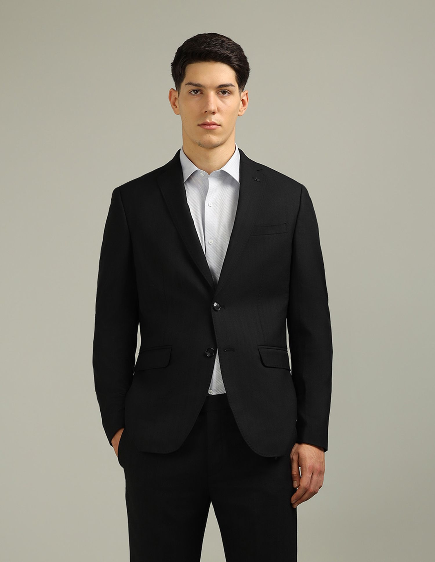 arrow Men 2-piece Self Design Suit-picture-34
