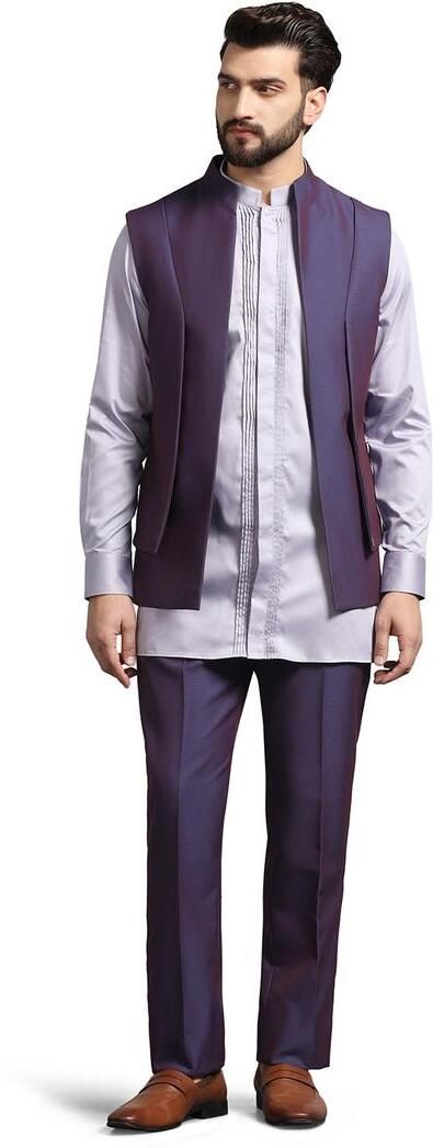 blackberrys Men Ethnic Wear Solid Suit-picture-27