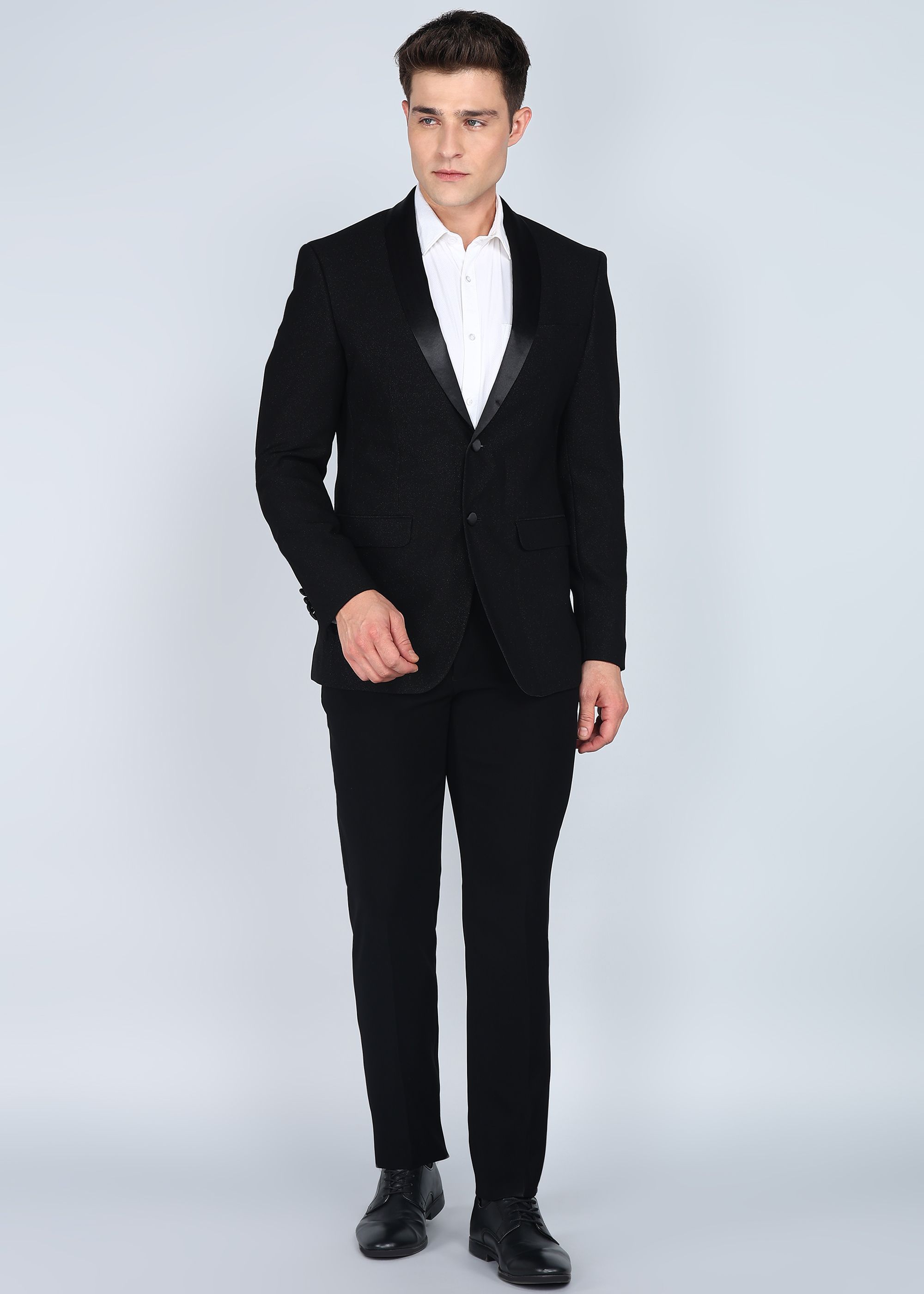 peter engalnd Men Tuxedo Style Solid Suit-picture-27